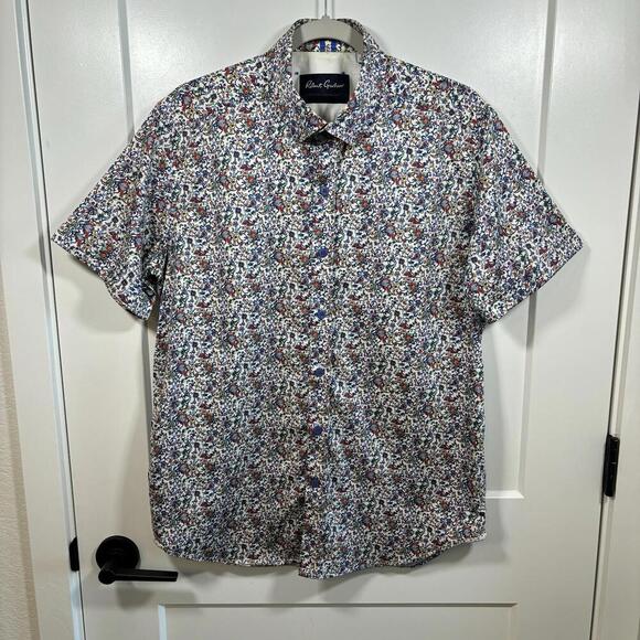 Robert Graham Other - Men’s Robert Graham Short Sleeve Button Down Tailored Fit Size Large Colorful